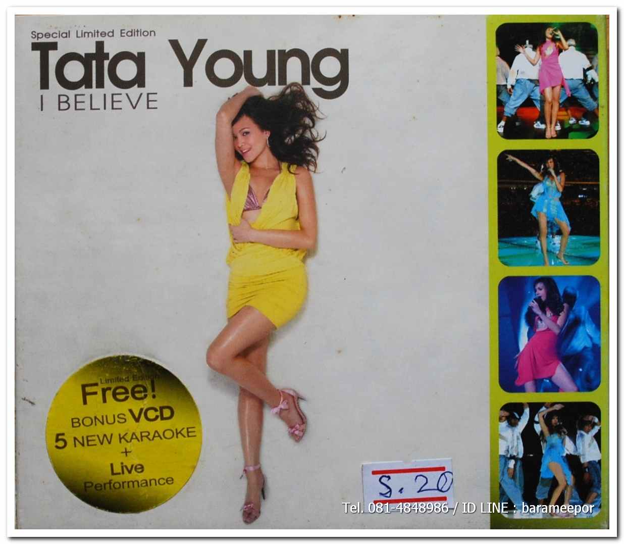 TATA YOUNG ชุด I BELIEVE + VCD.สภาพสวย