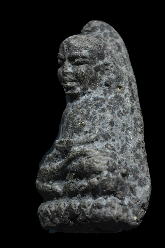 หลวงพ่อทวด พิมพ์ใหญ่ เนื้อว่านกดมือ พ่อท่านพล วัดนาประดู่ พ.ศ.2534