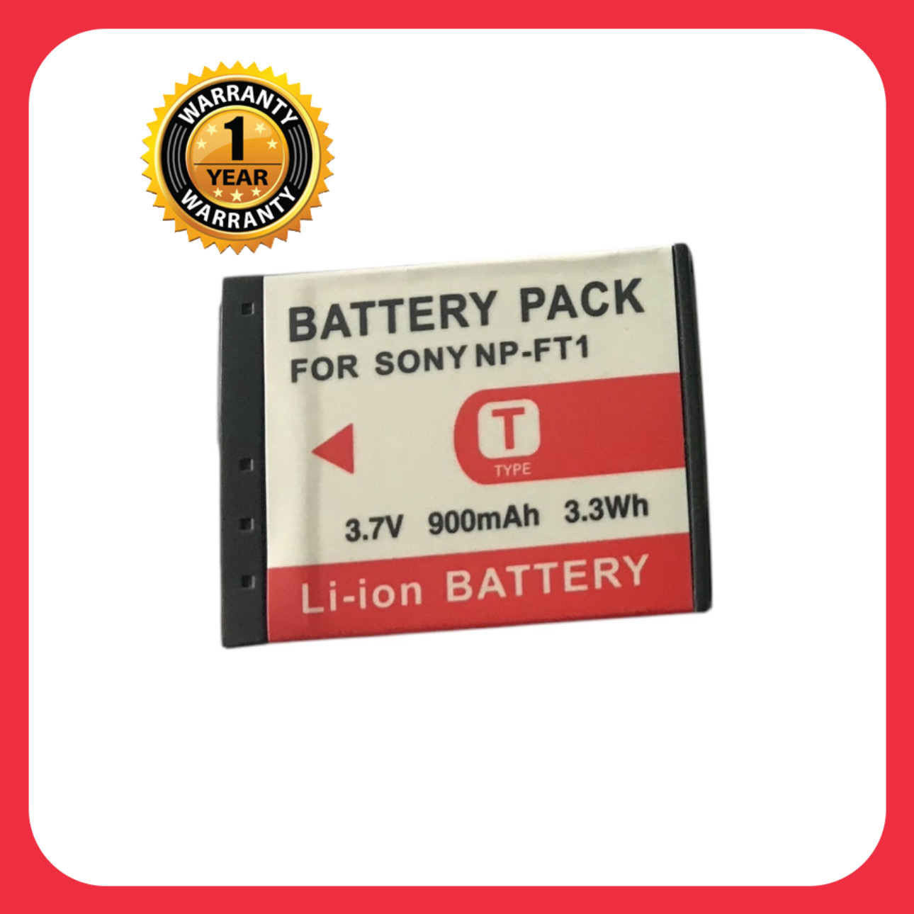 แบตเตอรี่ โซนี่ NP-FT1/Sony Battery NP- FT1 แบตเตอรี่กล้อง Sony NP-FE1 NPFE1 Battery แบตโซนี่ สำหรับกล้อง Sony CyberShot E Series ,Cyber-shot DSC-T7, Cyber-shot DSC-T7/B, Cyber-shot DSC-T7/S