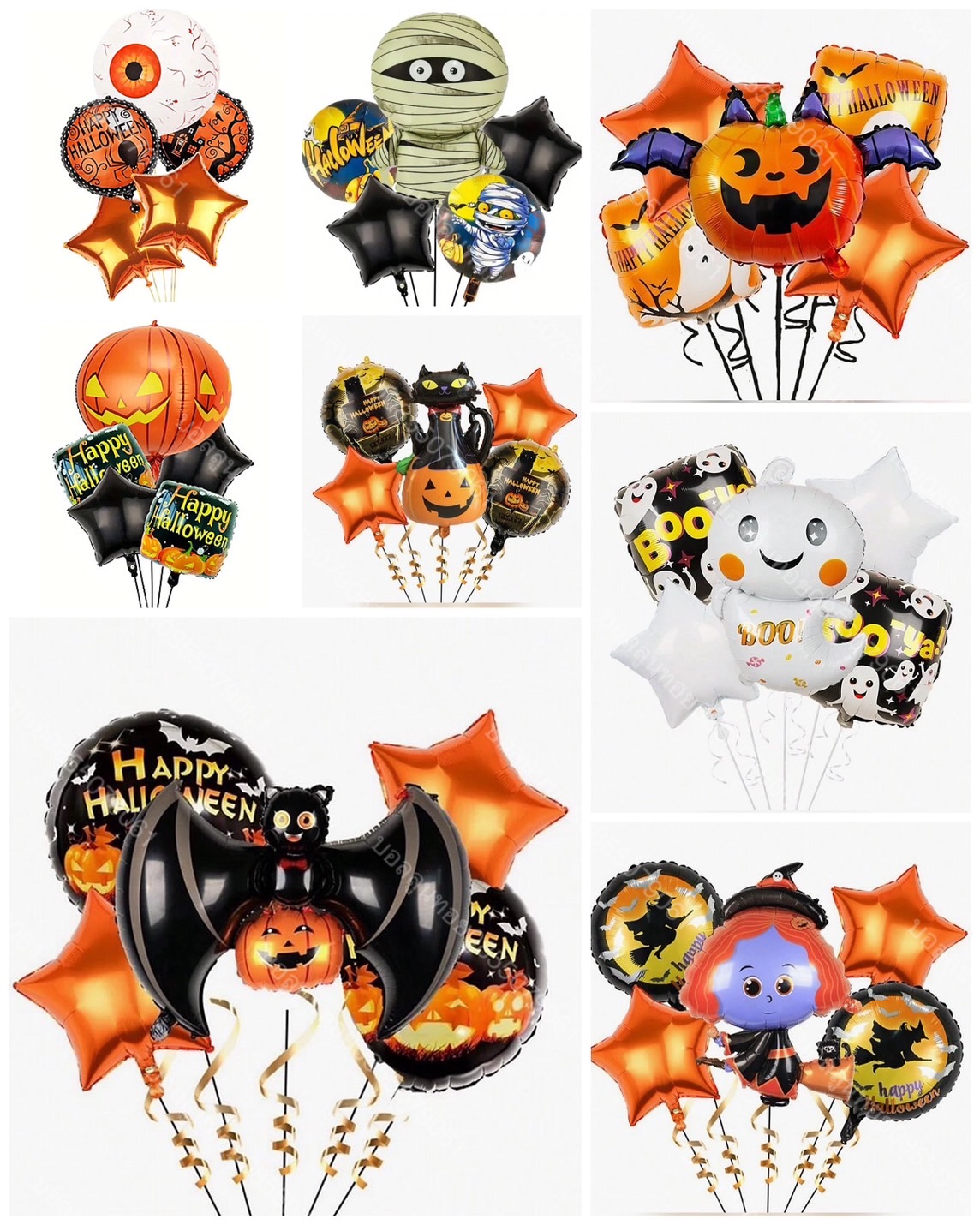 ลูกโป่งฮาโลวีน ผี balloon Halloween