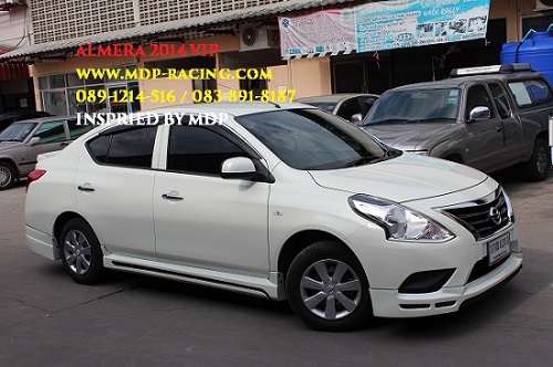 ชุดแต่งอเมร่า Nissan Almera 2010 2011 2012 2013 VIP