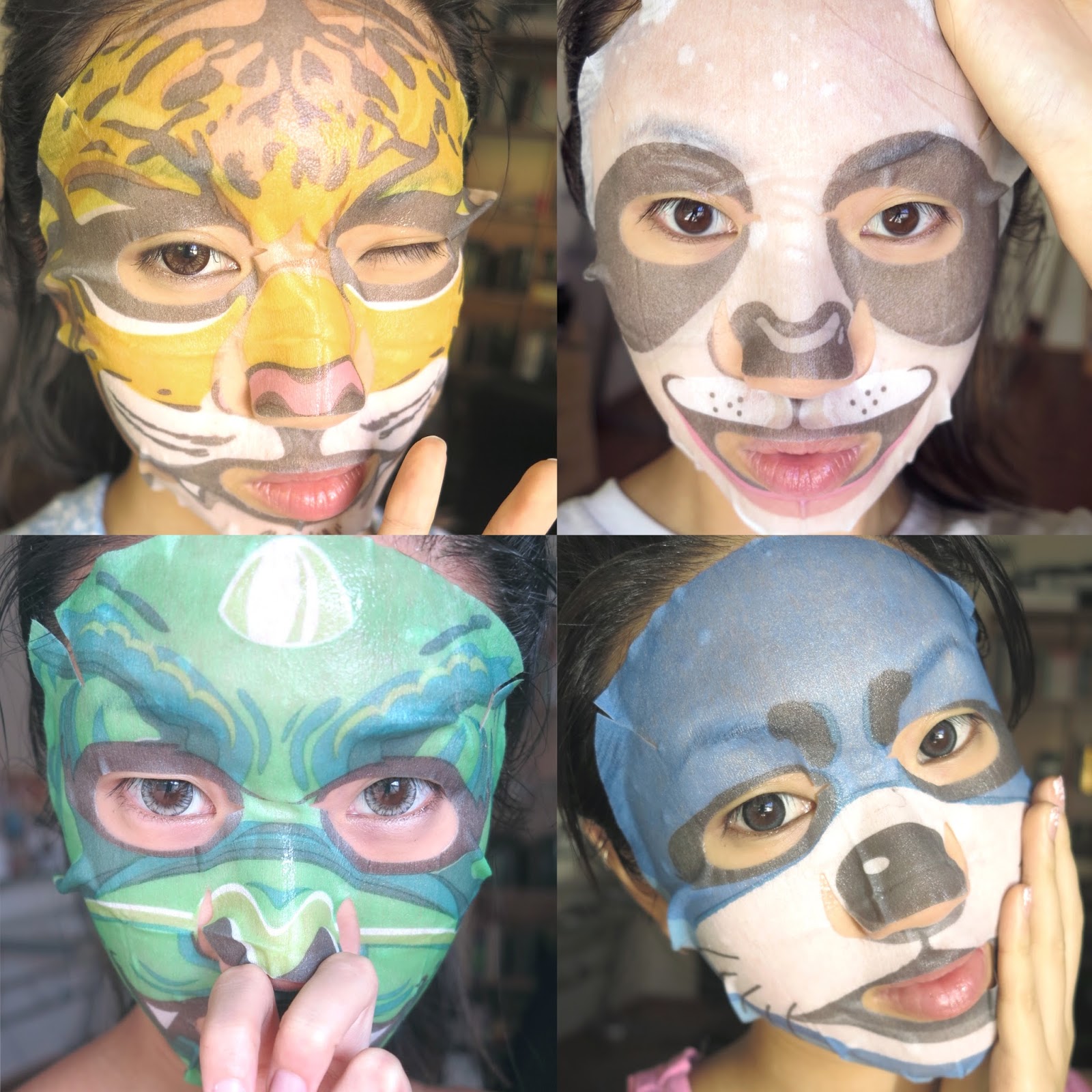 SNP ANIMAL MASK Panda Whitening Mask by JAR Si.Ka