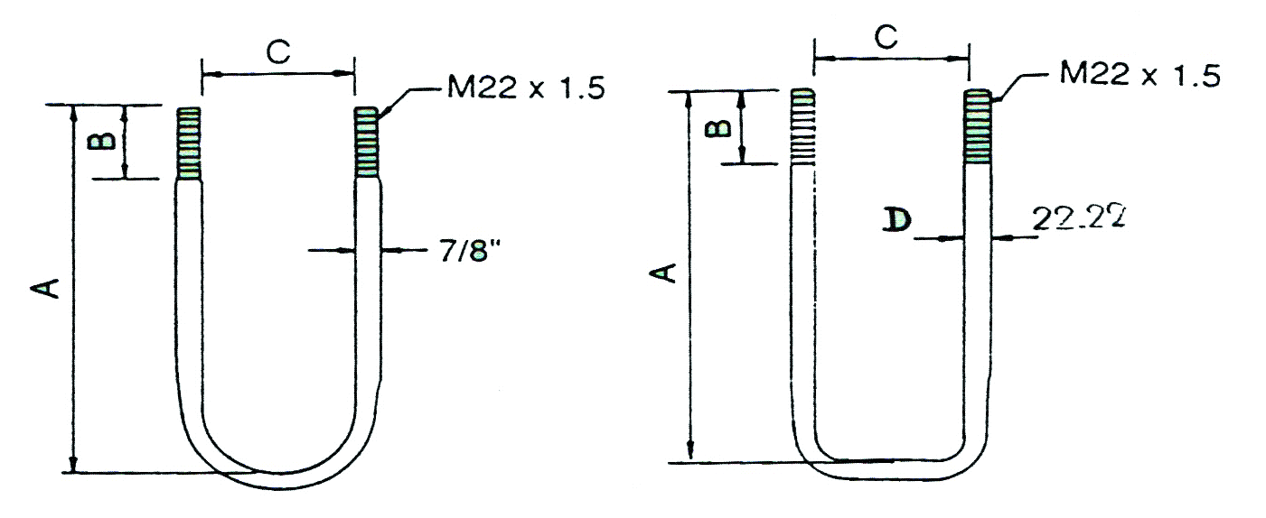 สาแหรก (U-Bolt)