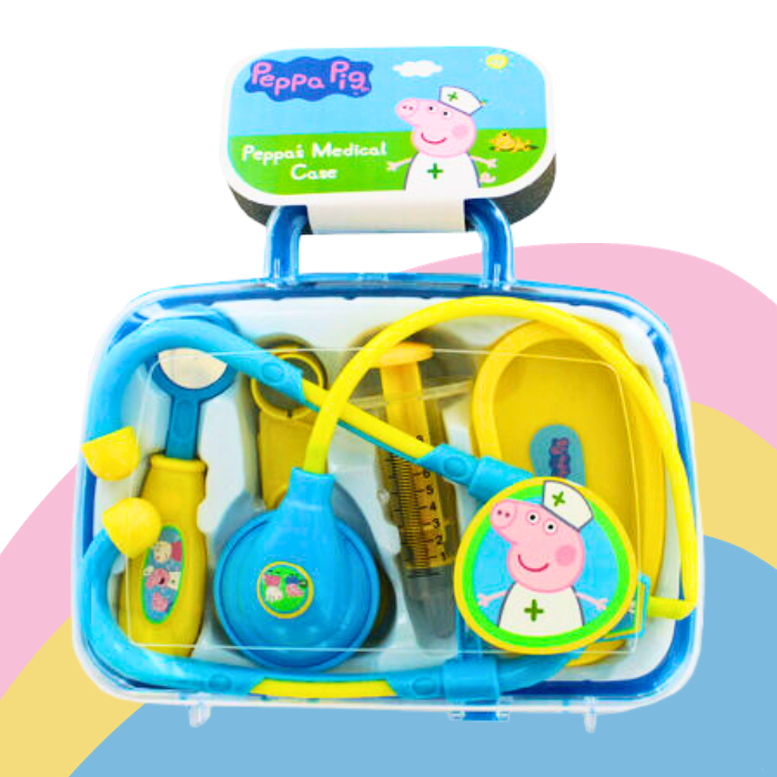 ของแท้ ของเล่นเด็ก PEPPA PIG MEDICAL CASE ชุดอุปกรณ์คุณหมอ เสริมจินตนาการเด็ก