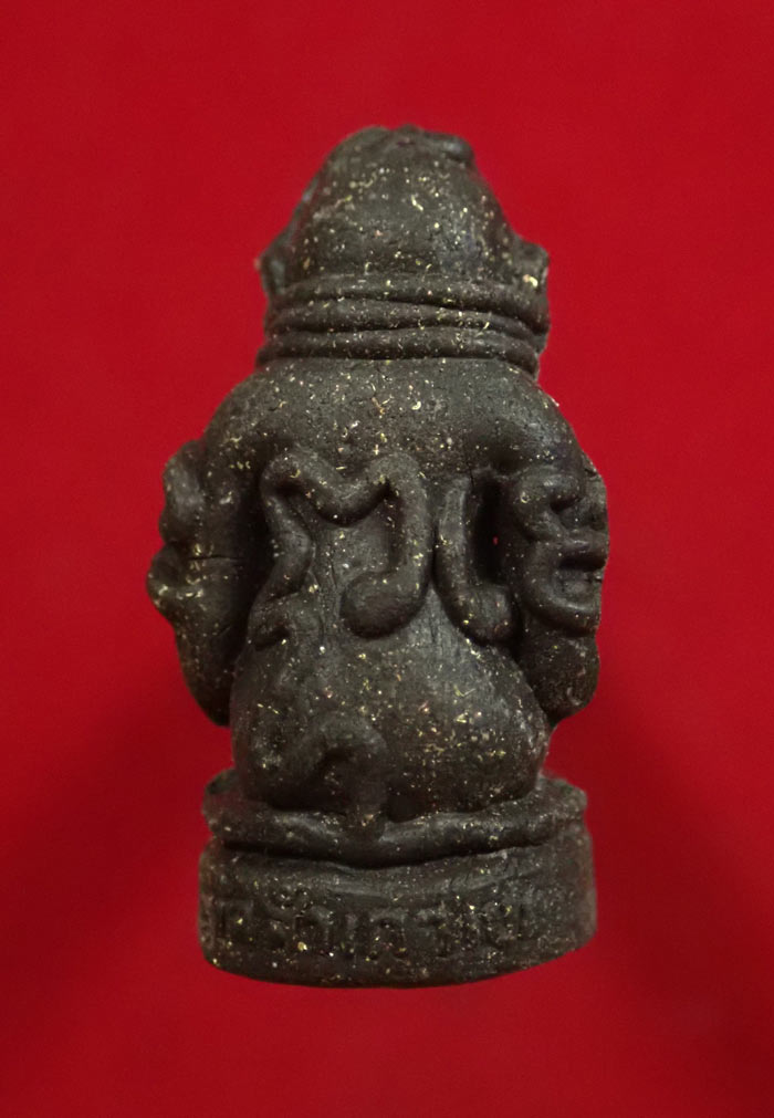 *ผงดำ หายาก* พระปิดตามหาอุตม์ มหาลาภ มหาเสน่ห์ มหานิยม รุ่นทอง 93 อาจารย์ทอง วัดสำเภาเชย ปี 2553 เนื้อผงดำ