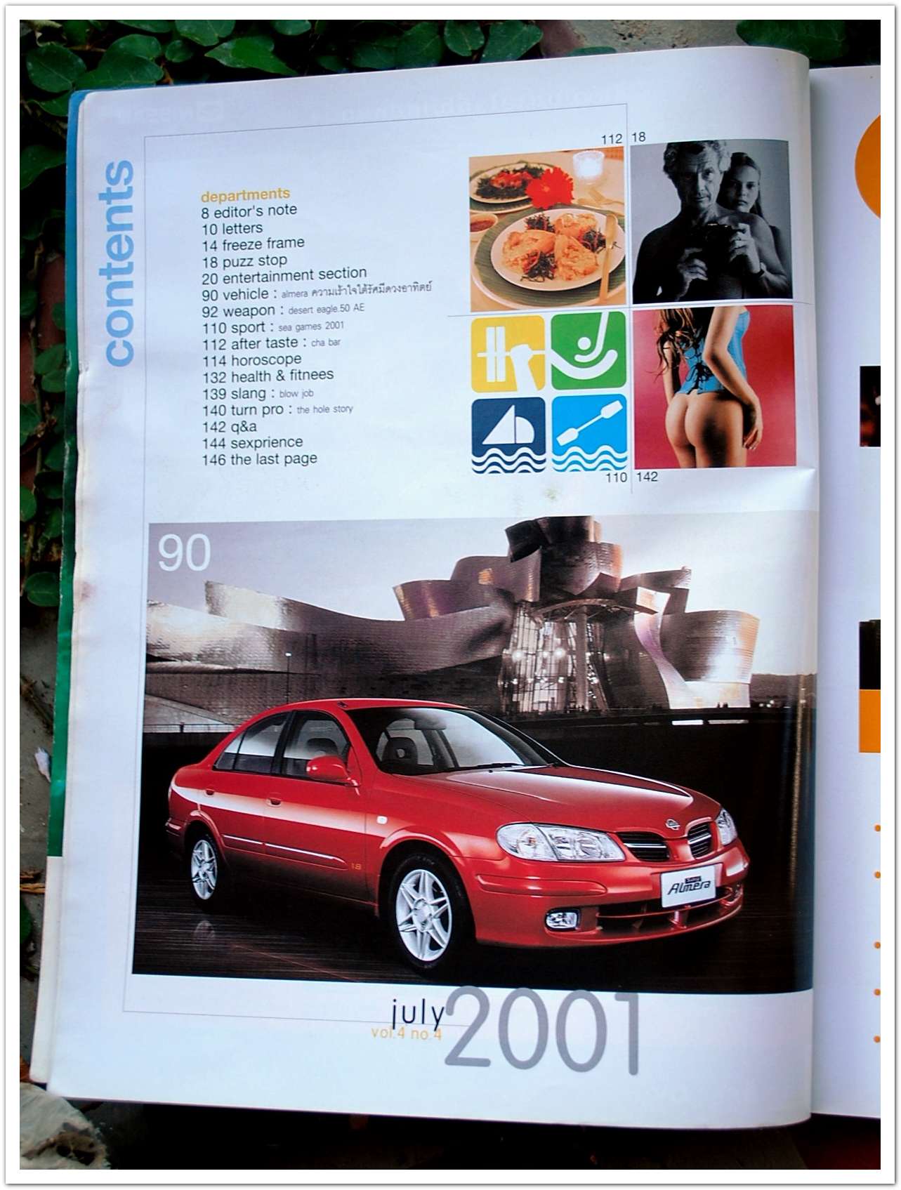 นิตยสาร for men สภาพดี M.2