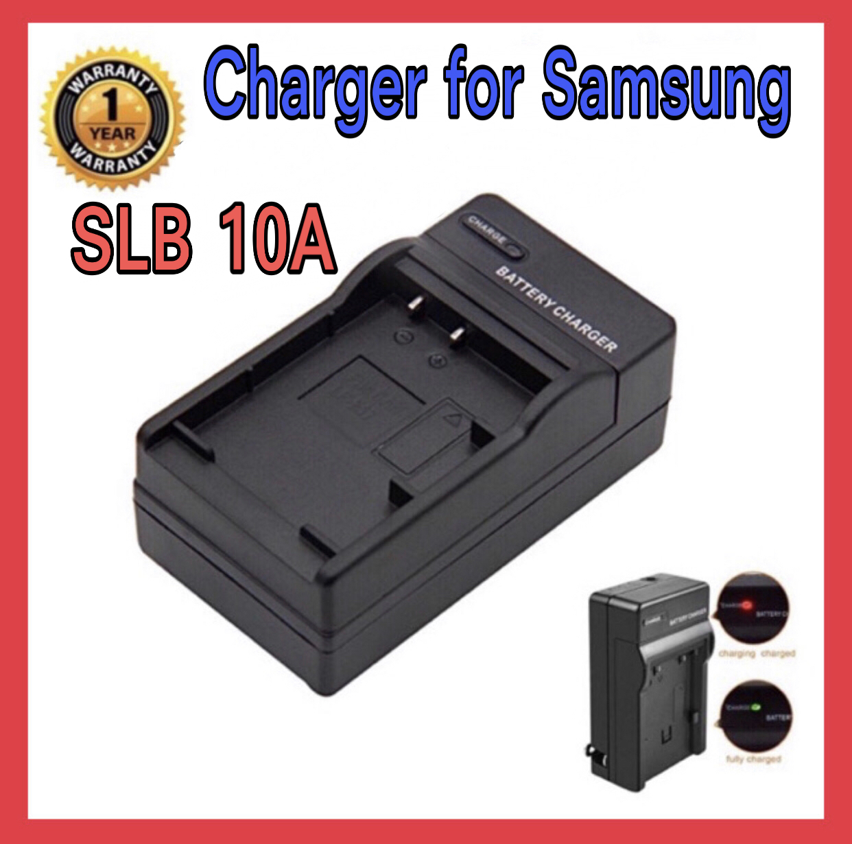 แท่นชาร์จแบตกล้อง ซัมซุง SLB-10A / SAMSUNG CHARGER SLB-10A