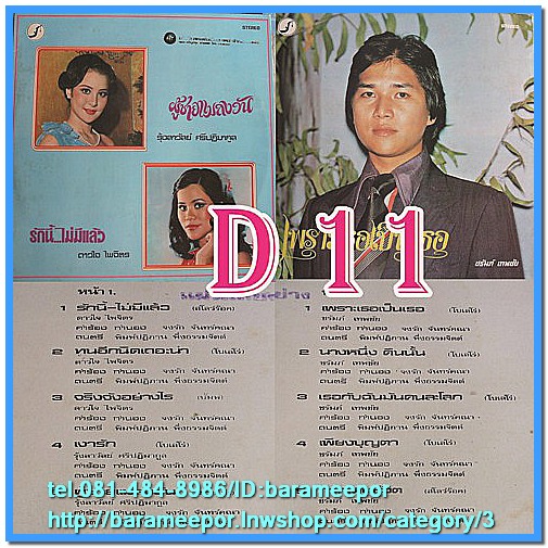 ดาวใจ ไพจิตร ชุดรักนี้...ไม่มีแล้ว รุ้งลาวัลย์ ศรีปฎิมากูล,ชรัมภ์ เทพชัย ชุด เพราะเธอเป็นเธอ