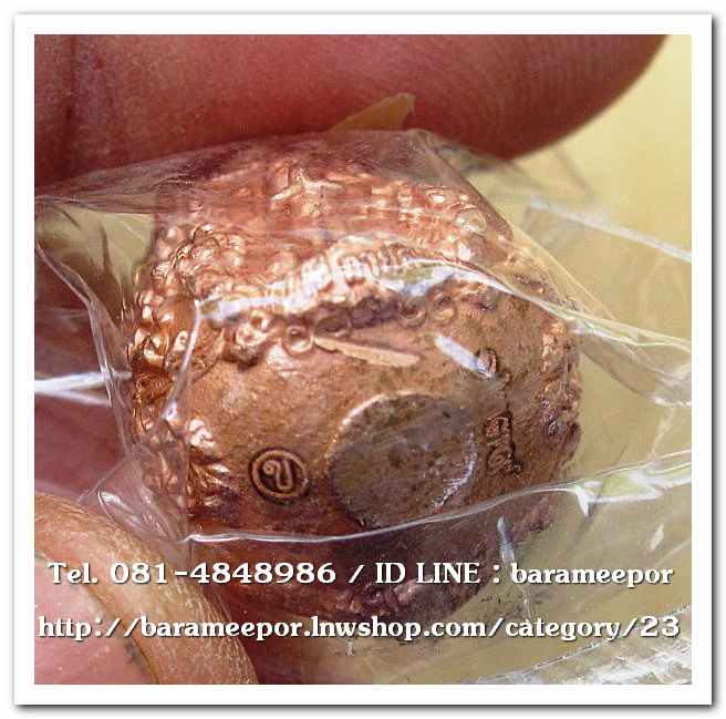 น้ำเต้ามหาโภคทรัพย์ รุ่นแรก เนื้อทองแดงนอกขัดเงา ออกที่วัดเสมาเมือง ..2