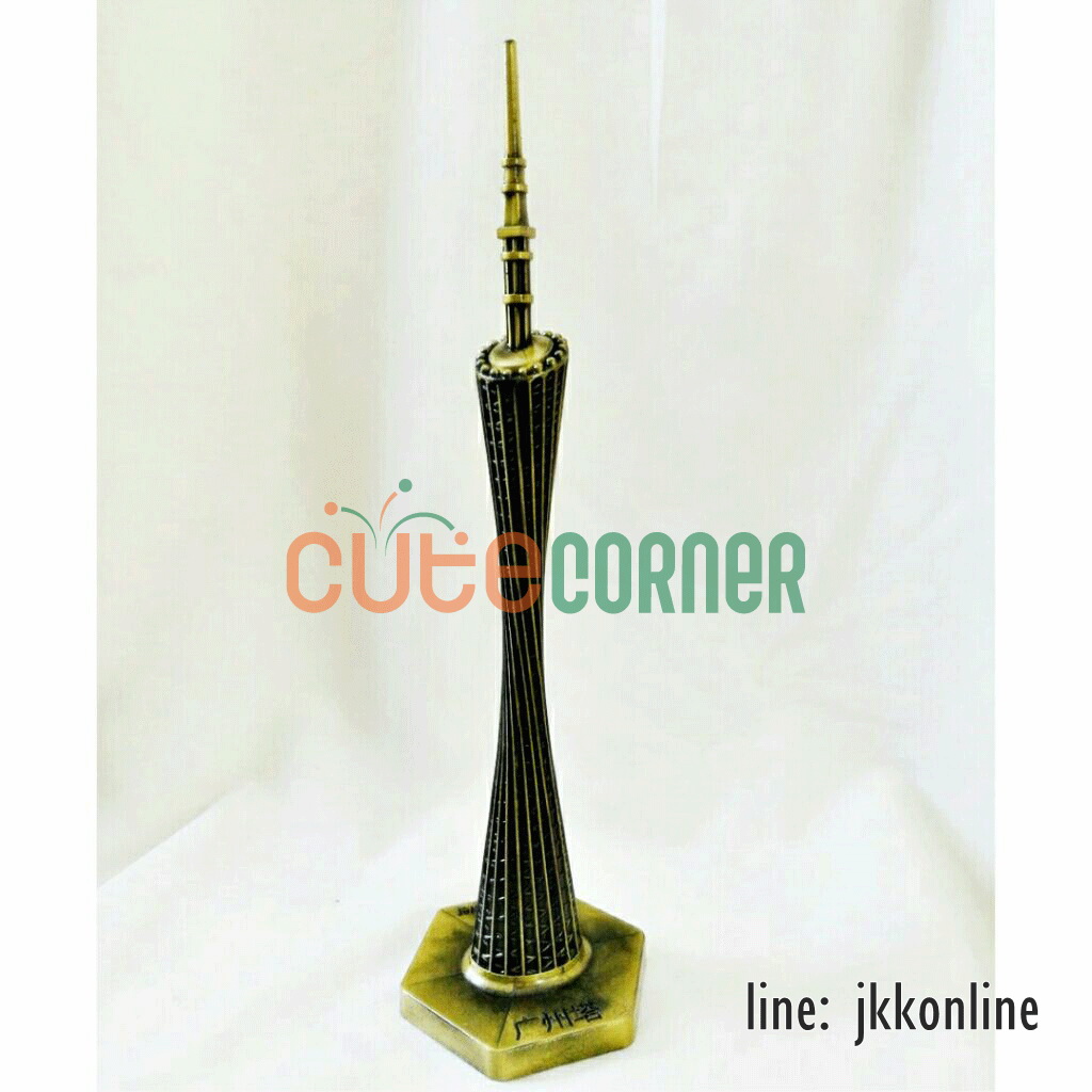 01717-โมเดลกวางโจวทาวเวอร์ 25 ซม - ฟรีค่าส่ง