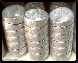 ขันอะลูมิเนียม *แท้ สีเงิน