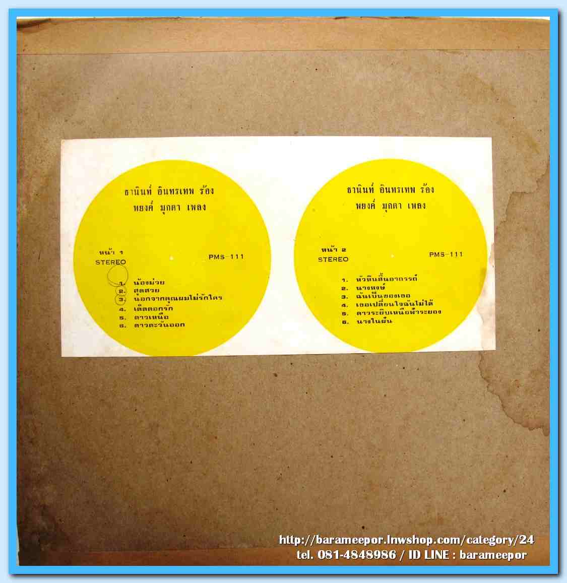 ธานินท์ อินทรเทพ ชุด น้องม่วย