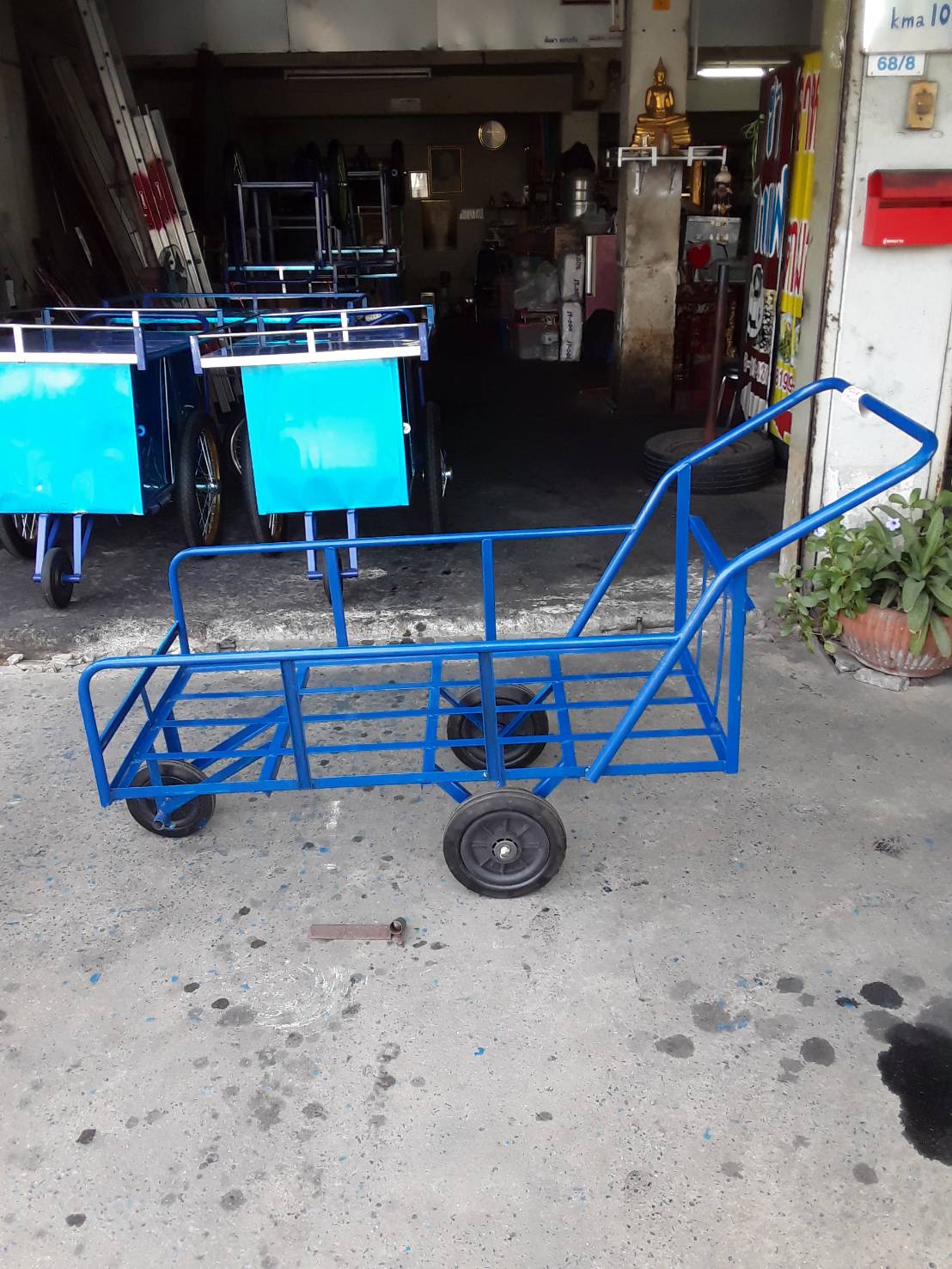 รถเข็นน้ำ รถเข็นของ ล้อลม ล้อตัน ล้อใหญ่