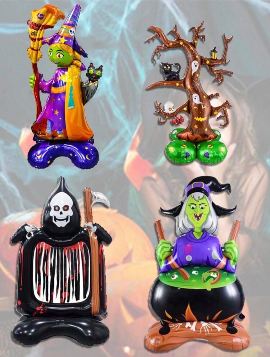 ลูกโป่งฮาโลวีน ผี balloon Halloween