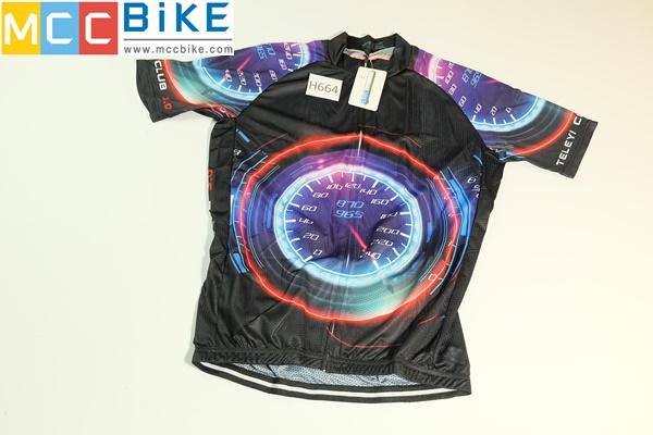 เสื้อปั่นจักรยาน ขนาด 2XL ลดราคาพิเศษ รหัส H664