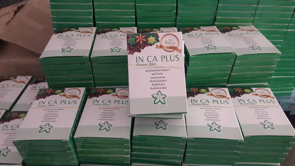 In Ca Plus Power Slim อิน คา พลัส สมุนไพรถั่วดาว อินคา ลดน้ำหนัก