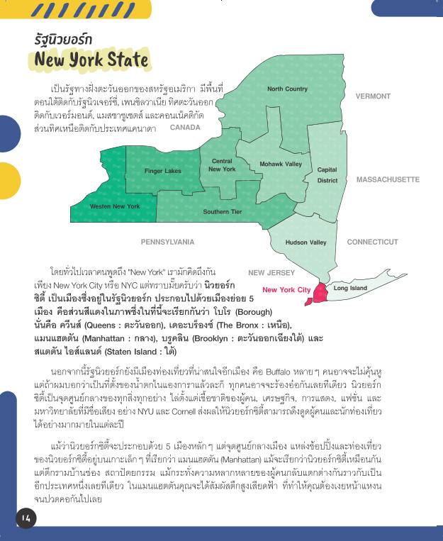 เที่ยวนิวยอร์ก New York และเมืองรอบ ๆ
