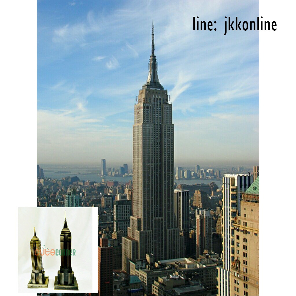 01715-โมเดลตึกเอมไพร์สเตต 22 ซม - ฟรีค่าส่ง