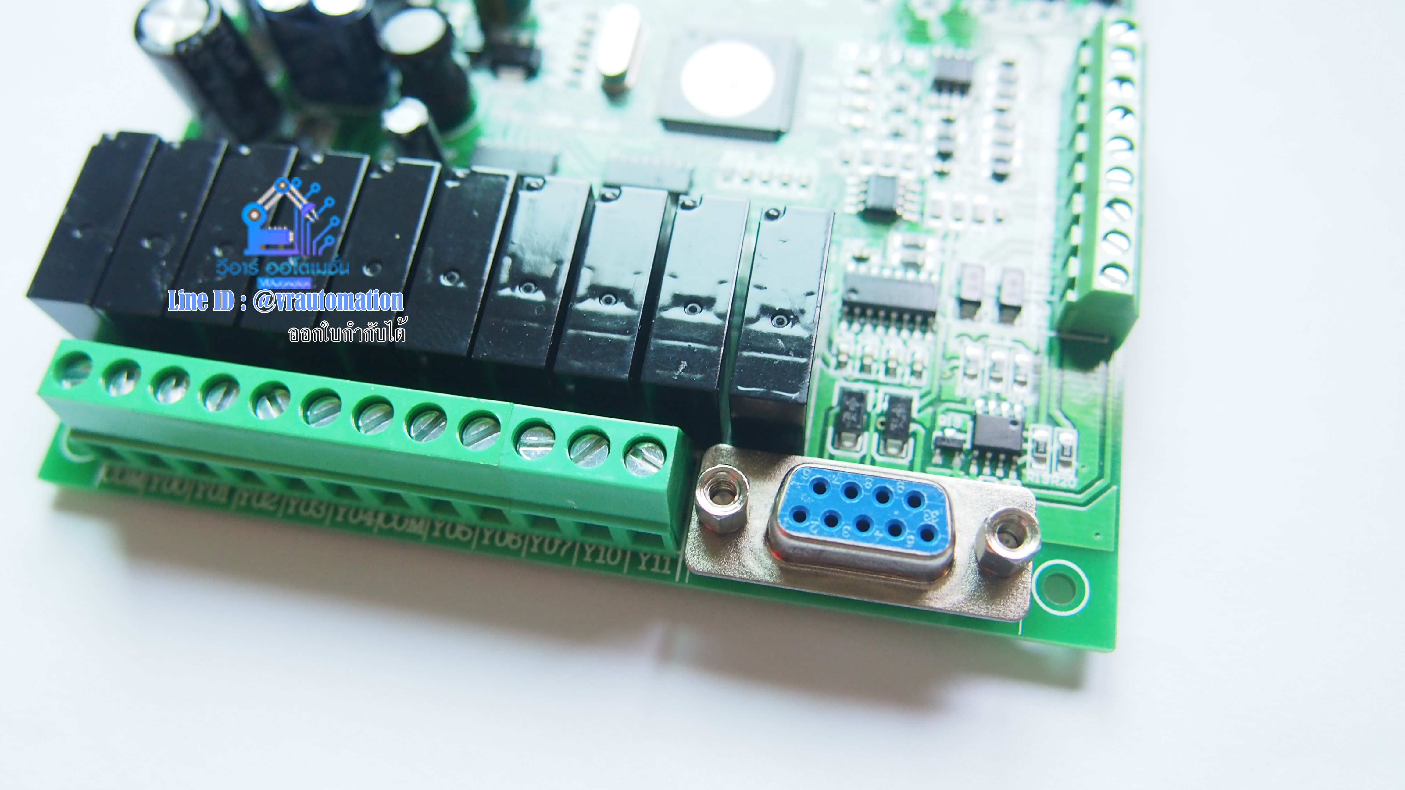 FX3U-22MR-2AD2DA PLC Board