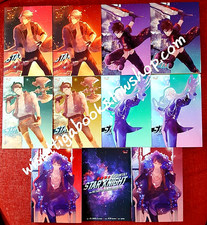 อัศวินดารา STAR KNIGHT (10เล่มจบ+เล่มพิเศษ+ที่คั่น+โปสการ์ดครบ) :ผู้เขียน Arise Zhang , สำนักพิมพ์ มีดีส์