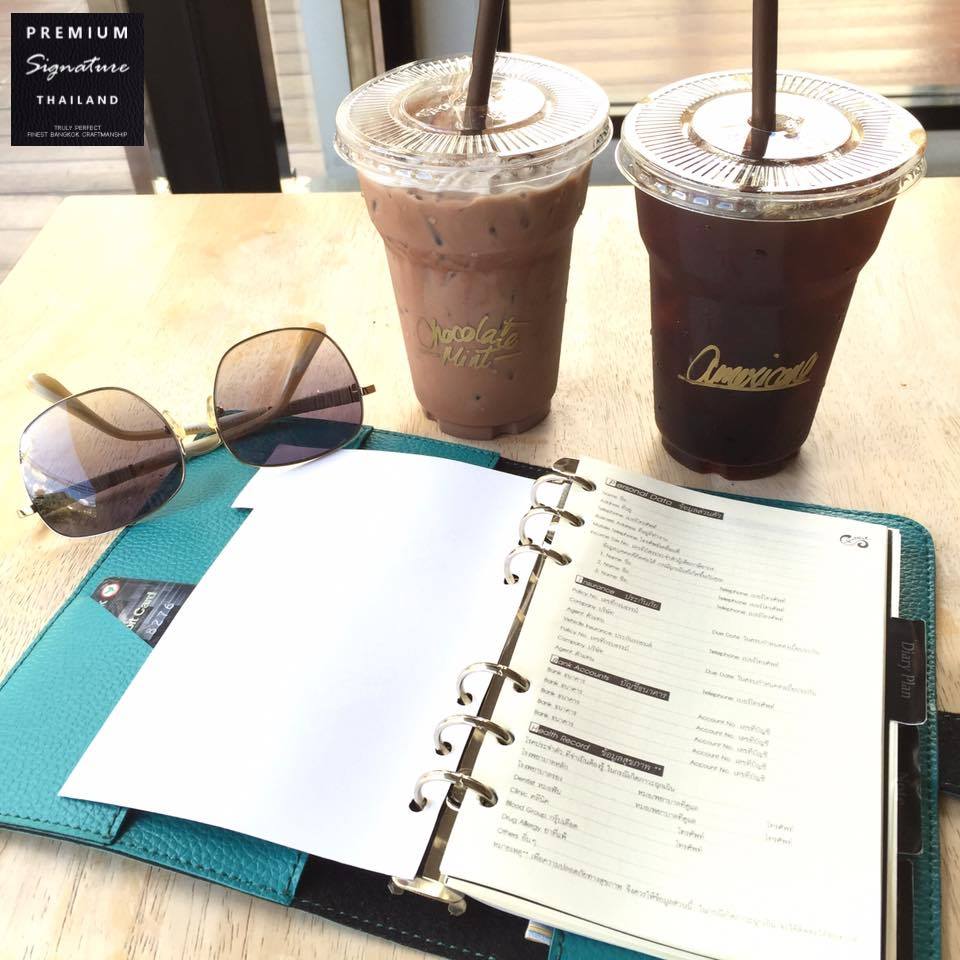 Turquoise(เขียวเทควอยด์) - Organizer Classic