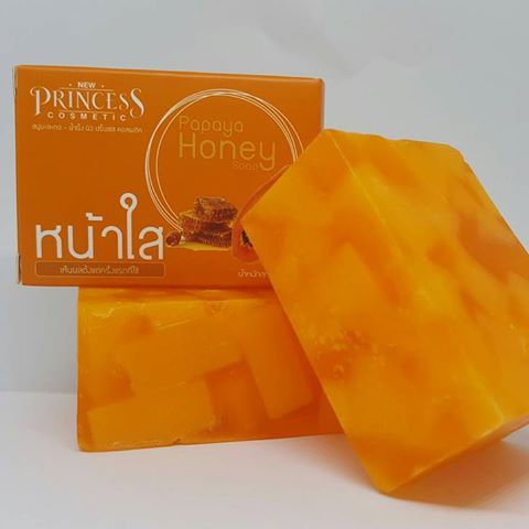 Papaya+Honey Soap