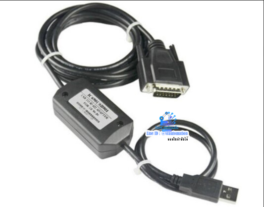 สายโหลด PLC GE FANUC รุ่น GE90-30 GE90-70 แบบ DB - 15 ตรงกับรุ่น IC690USB901, USB-GE90