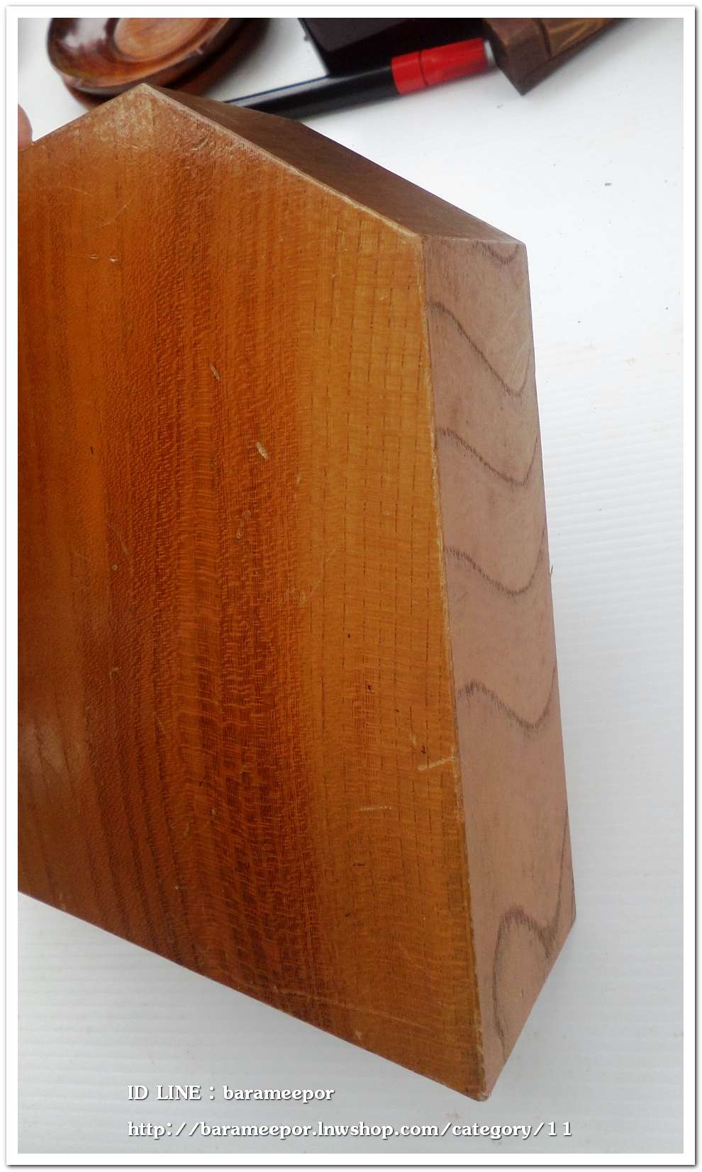 ป้ายไม้ อักษรมงคล