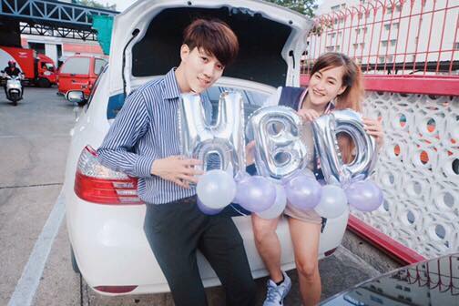ลูกโป่งท้ายรถ BT303