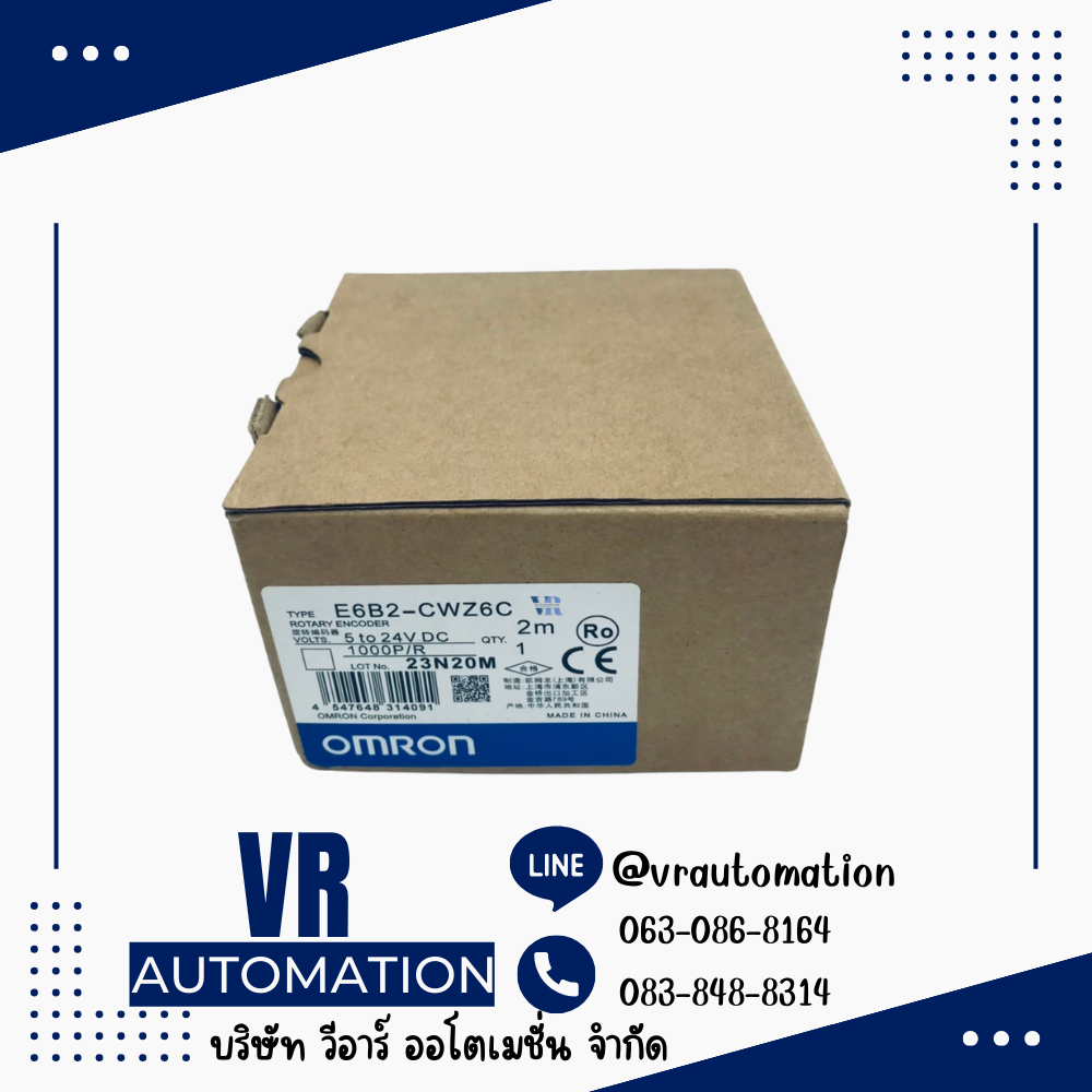E6B2-CWZ6C 1000P/R Rotary Encoder Incremental OMRON