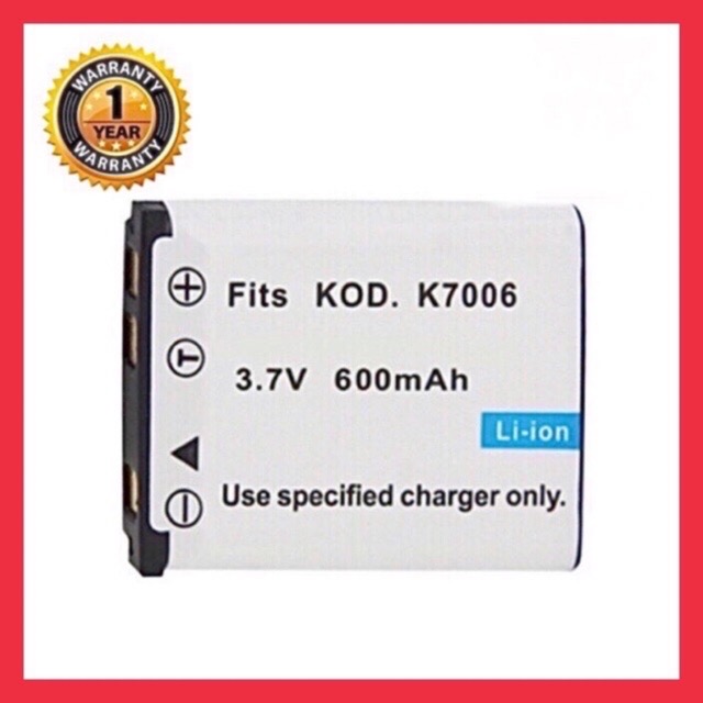 แบตเตอรี่ โกดัก KLIC 7006/Kodak Battery KLIC7006