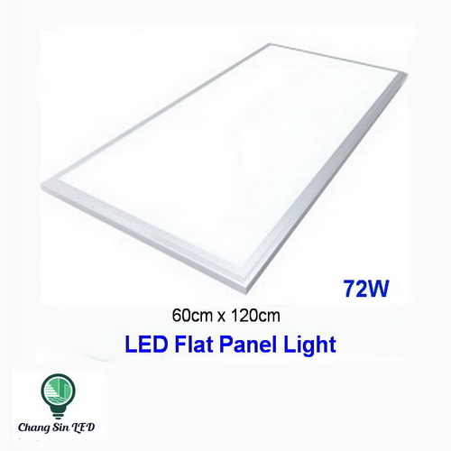 โคมไฟฝังฝ้าเพดานLED Panel Light 72W 60X120CM