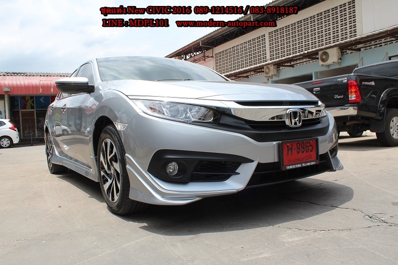 ชุดแต่งรอบคัน Honda Civic FC 2016 2017 MODULO