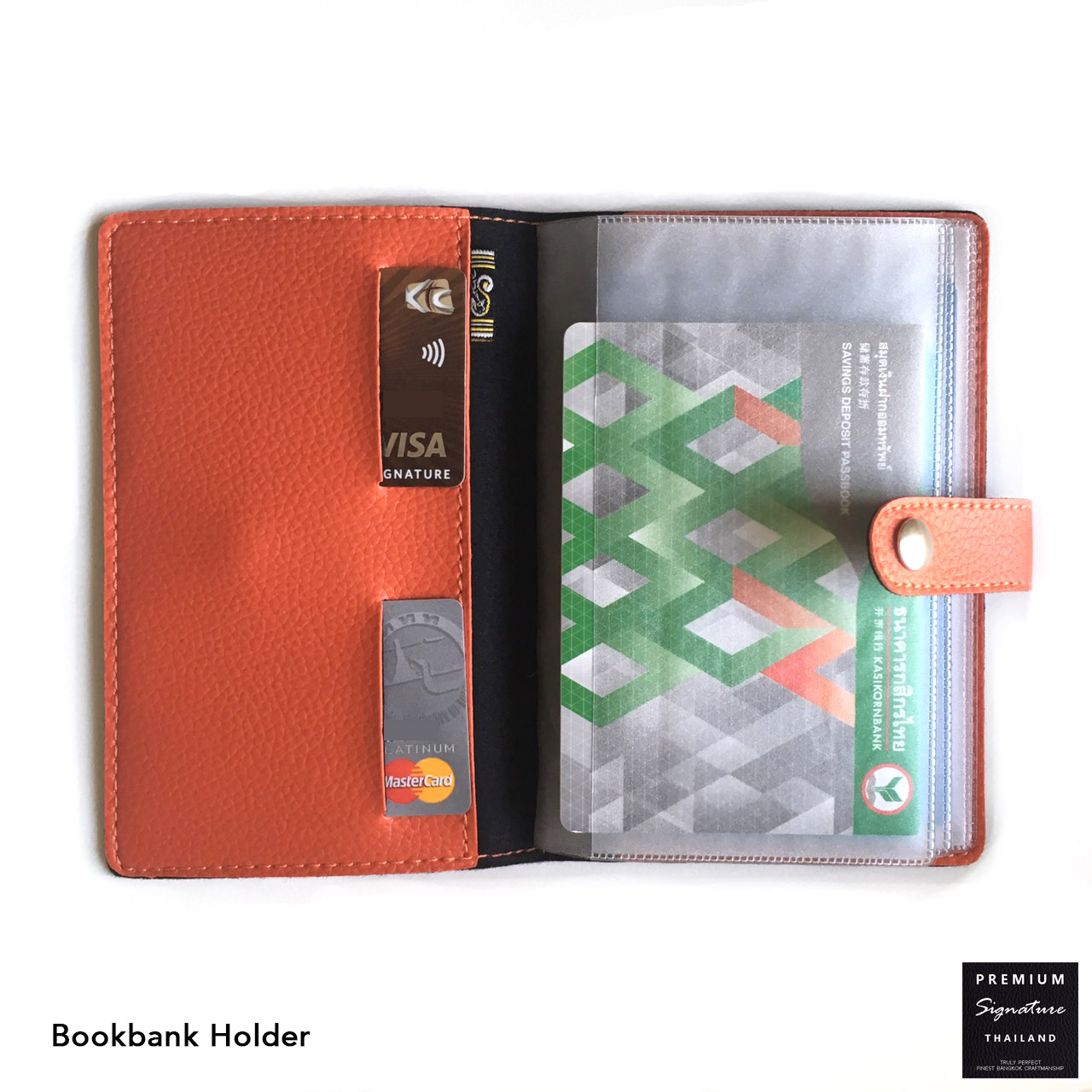 Togo Orange(ส้ม) - Bookbank Holder