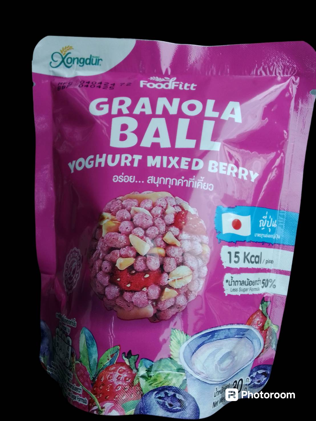 32-375-4300-1 โยเกิร์ตมิกซ์เบอร์รี่ ซีเรียลบอล 30ก.ซองเดอร์