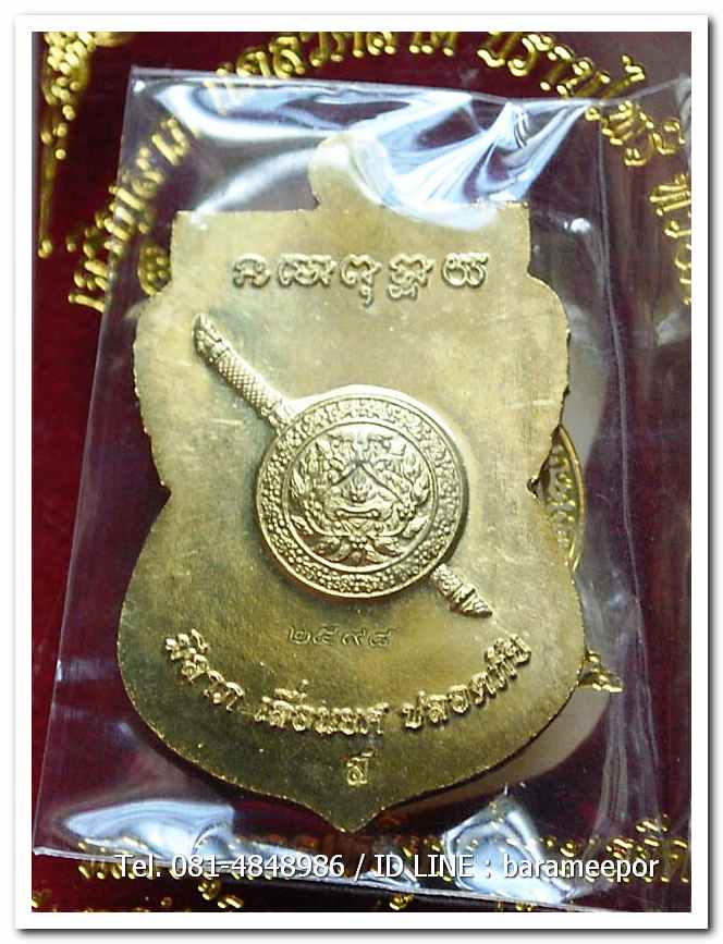 เหรียญหลวงพ่อทวด รุ่น"เจริญลาภ แคล้วคลาด ปราบไพรี ทวียศ"วัดพะโค๊ะ เนื้อทองฝาบาตร..6