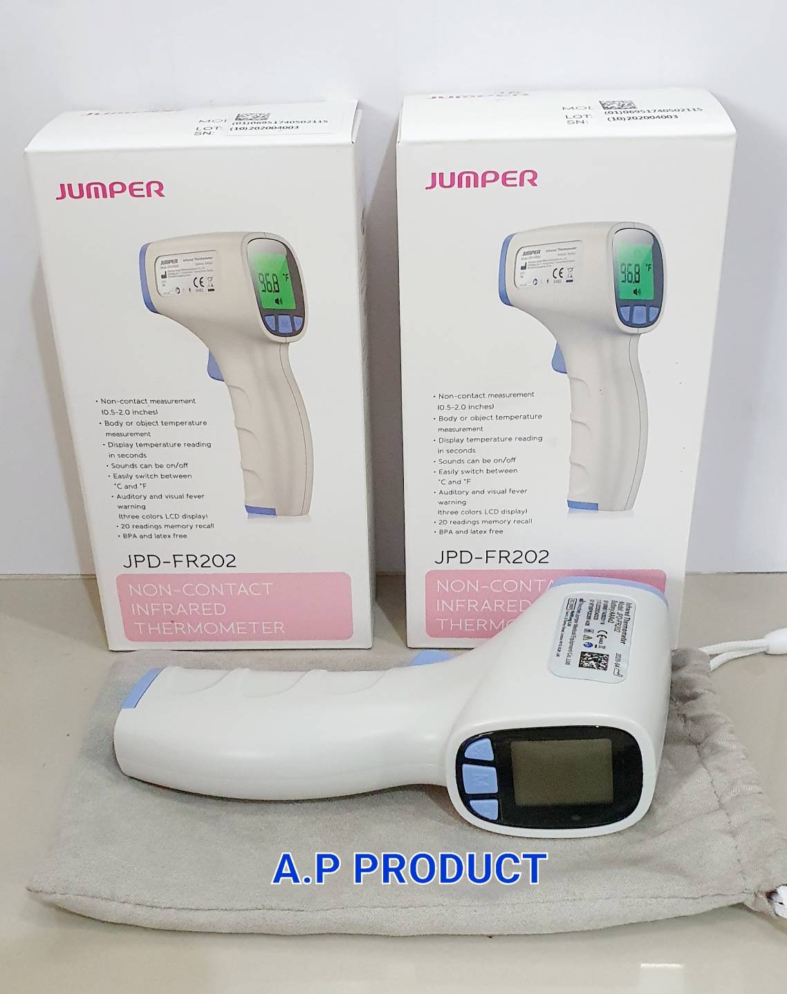 เครื่องวัดอุณหภูมิอินฟาเรด JUMPER