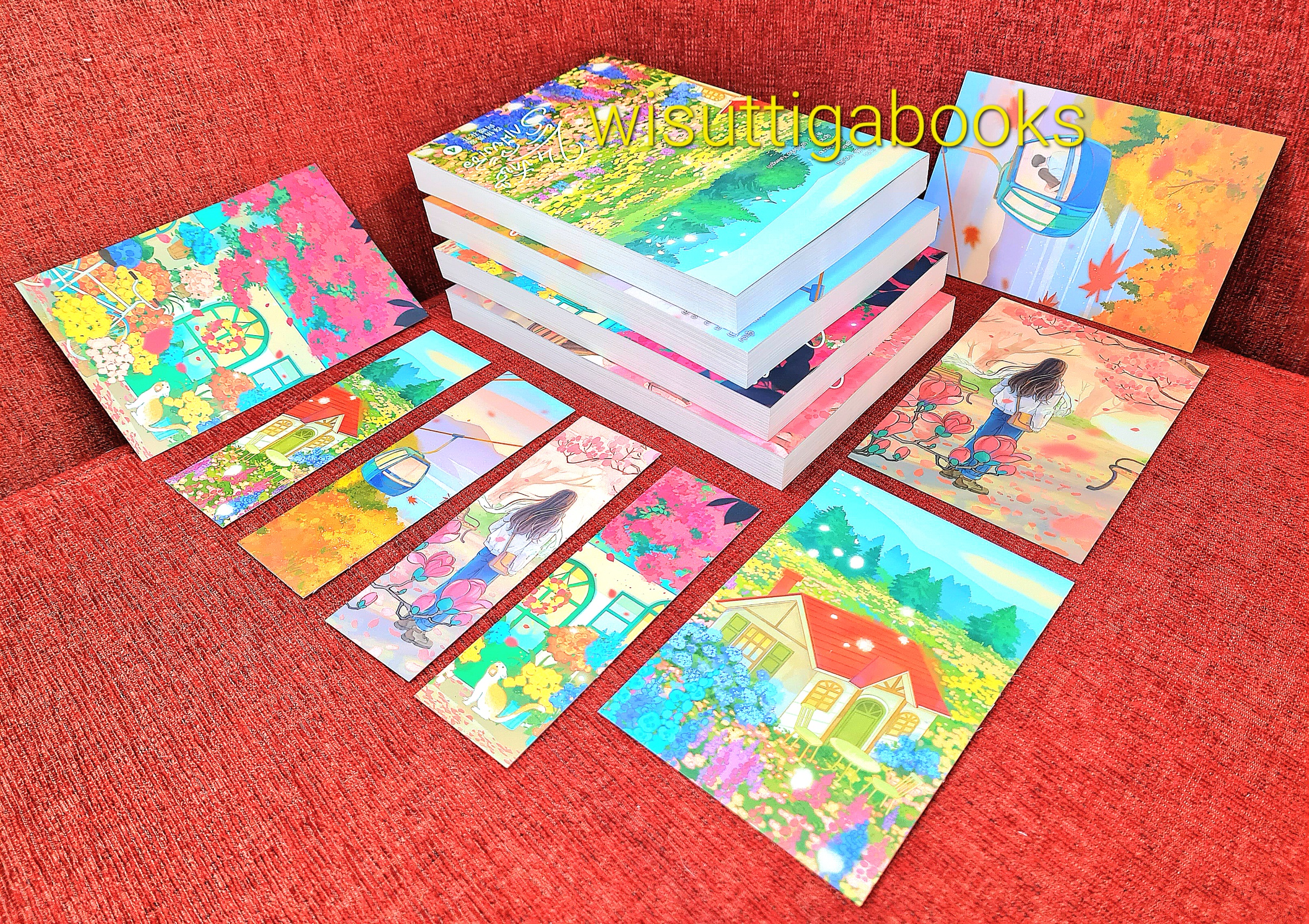 24 ปักษ์จะรักเพียงเธอ (4เล่มจบ+ที่คั่น+โปสการ์ดครบ) : ชางเว่ยเซียวเซียว เขียน , จวงหนี แปล