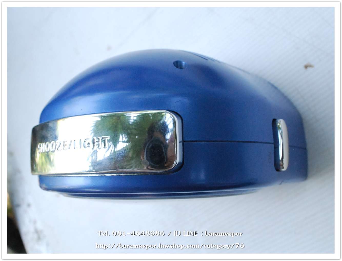 นาฬิกาปลุกตั้งโต๊ะ CASIO ขนาด 5.5x5.5 นิ้ว ใช้งานได้ปรกติ