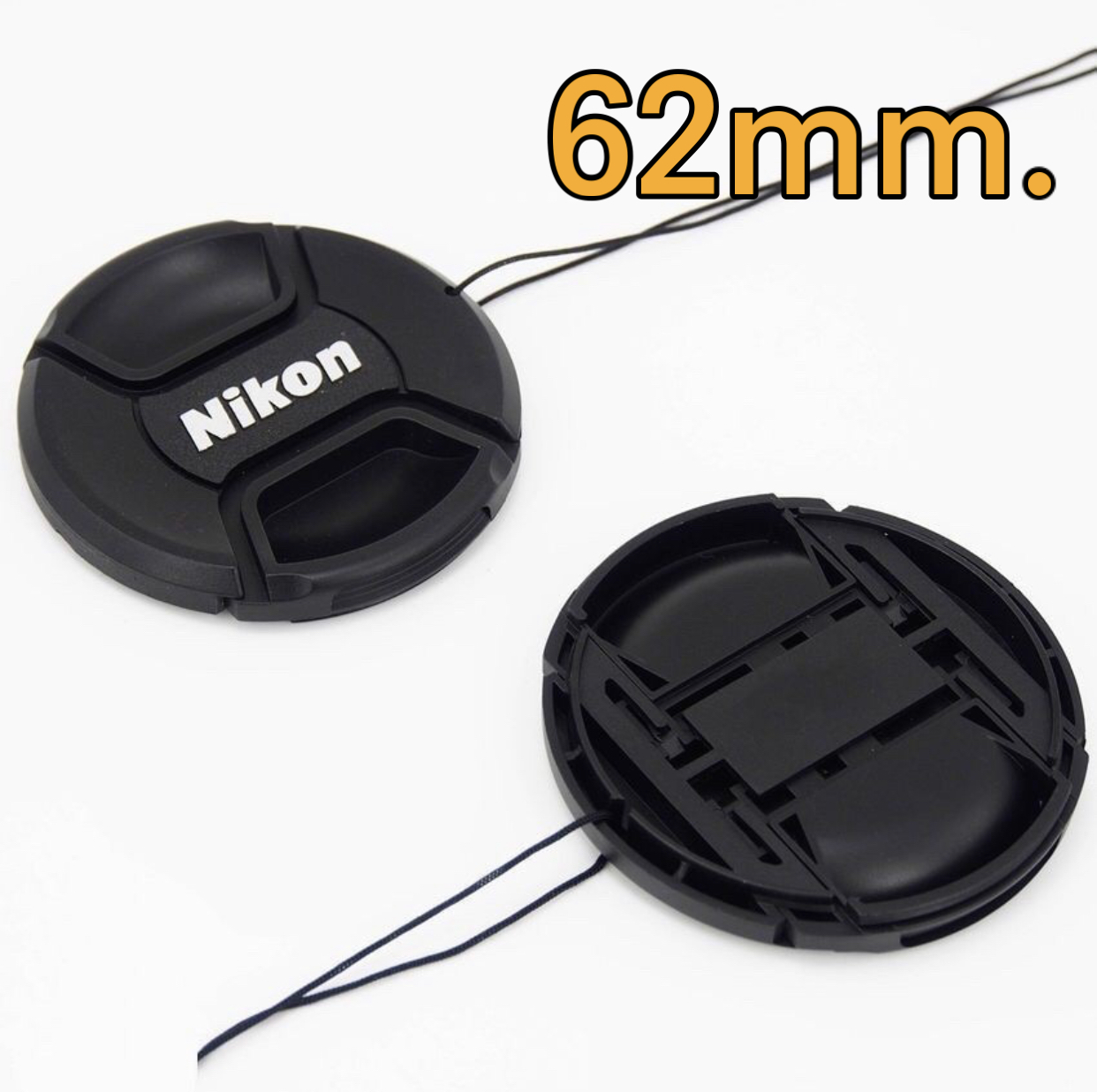 ฝาปิดเลนส์นิคอน ขนาด 62 มม./NIKON LENS CAP SIZE 62MM.