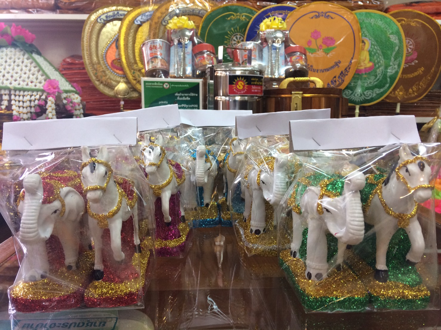 เครื่องศาล ช้างม้า (เล็ก/ใหญ่) งานสวย