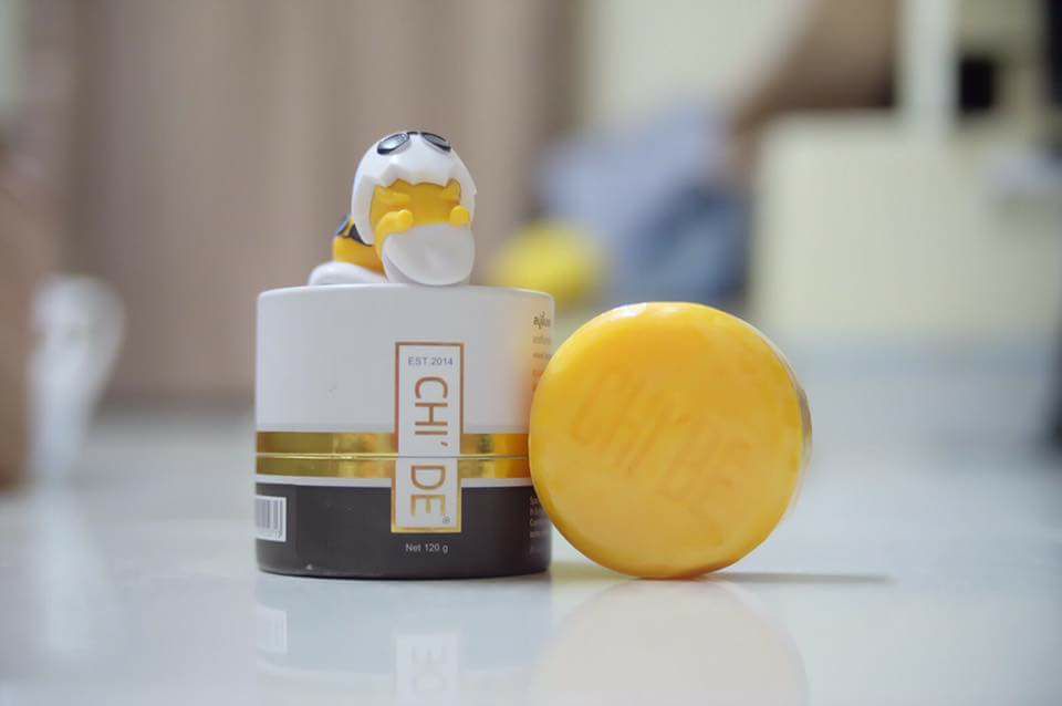สบู่ Chi’de 120 g. สบู่ขึ้นเงา ราชินีแห่งผิว