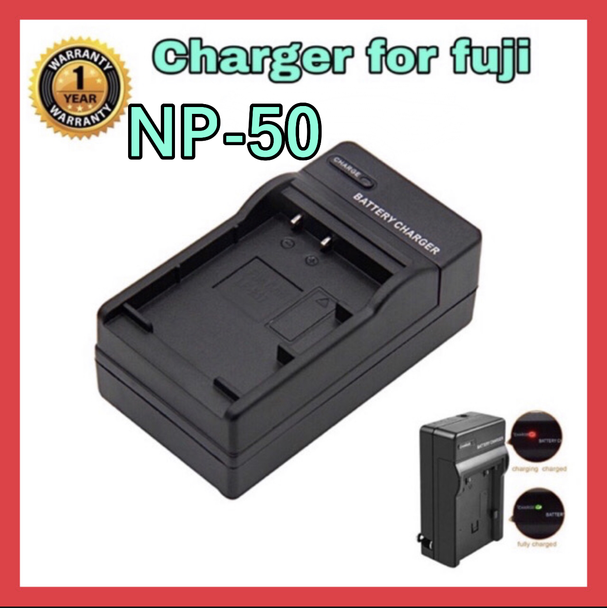 แท่นชาร์จแบตกล้อง ฟูจิ NP-50/FUJI CHARGER NP50