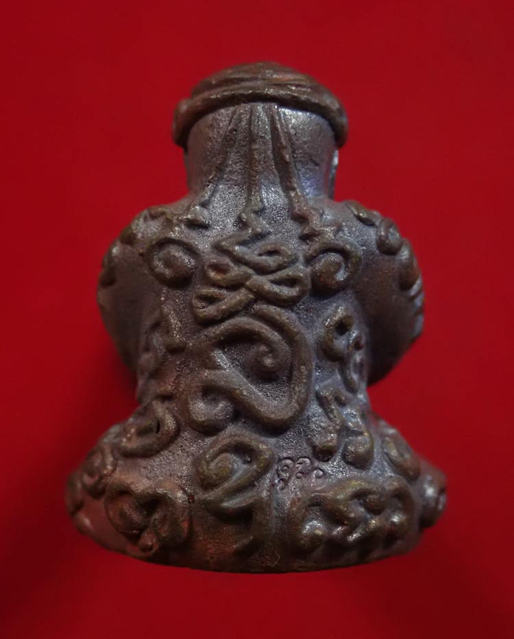 *ตะกรุดทองคำ* พระปิดตายันต์ยุ่ง มหายันต์มหามงคลหลวงพ่อคูณ วัดบ้านไร่ ปี 2556 รุ่นสร้างบารมี เนื้อนวะโลหะตะกรุดทองคำ หมายเลข 91