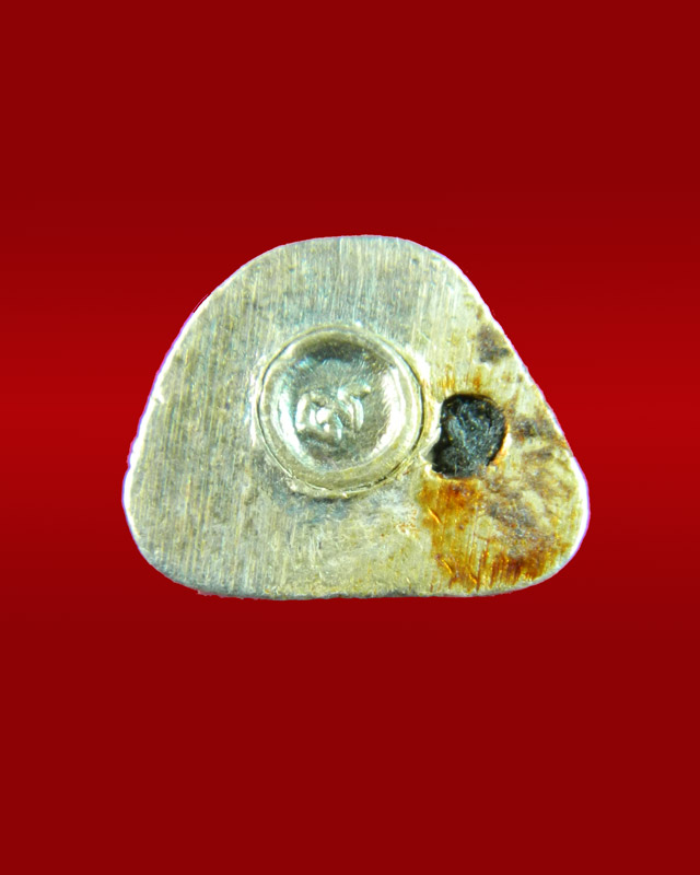 รูปเหมือนลอยองค์หลวงพ่อทวด รุ่น 25 ปีมอ. มหาวิทยาลัยสงขลานครินทร์ ปี2537 เนื้อเงิน (พิมพ์เล็ก) ใต้ฐานอุดผงเก่า ปี97 หลวงพ่อคูณ วัดบ้านไร่ เมตตาอธิฐานจิต