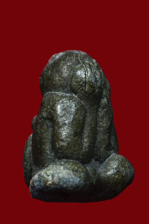 พระปิดตาพ่อท่านแก่น วัดทุ่งหล่อ เนื้อเงินยวง พิมพ์อุเดี่ยว จ.นครศรีธรรมราช