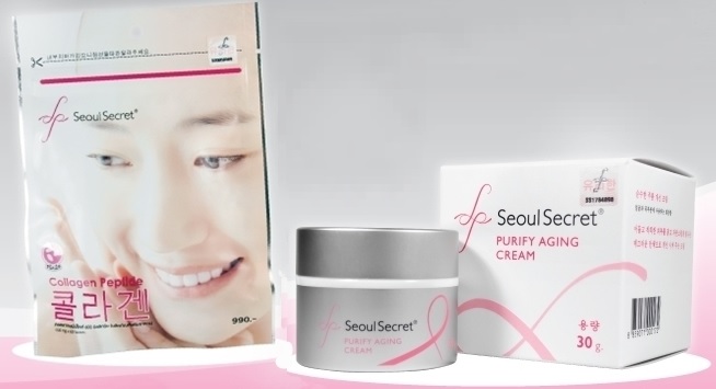 Promotion จัดเซ็ต ยิ่งถูก ยิ่งสวย Seoul Secret Collagen+Seoul Secret Cream