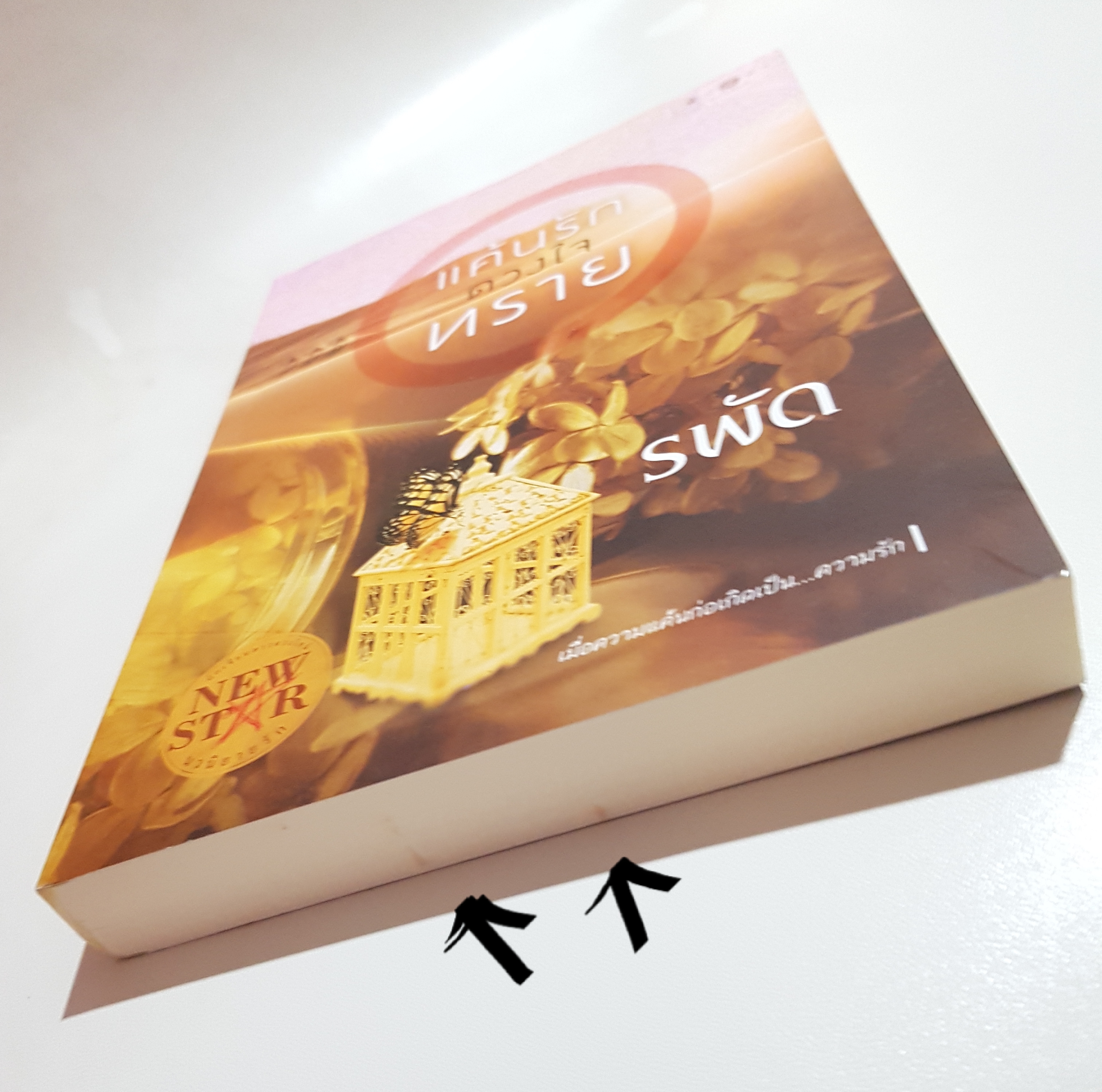 แค้นรักดวงใจทราย โดย รพัด (มีตำหนิเล็กน้อย ตามรูป)