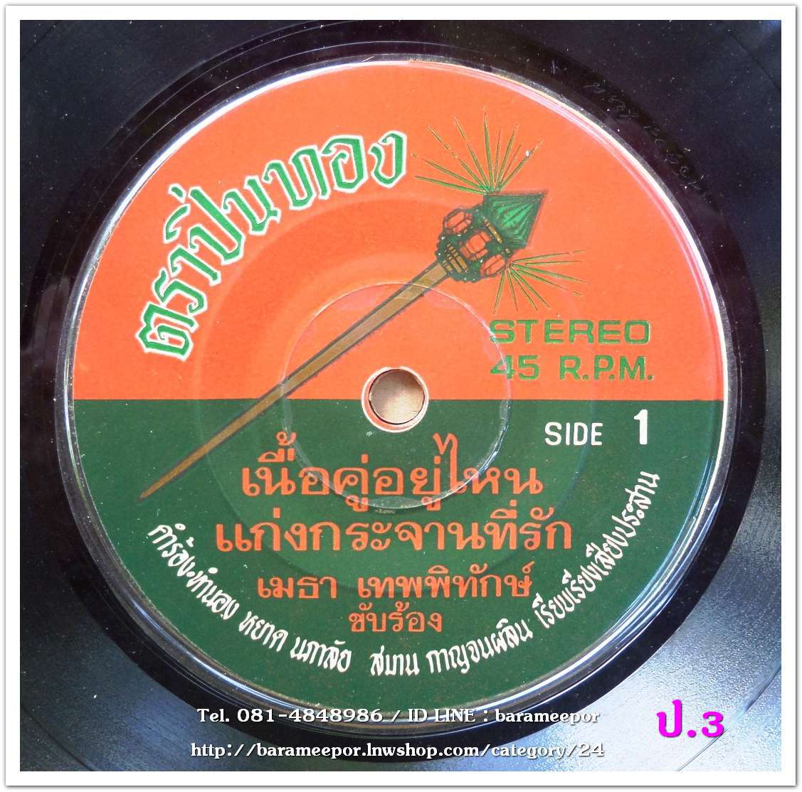 เมธา เทพพิทักษ์ ชุด เนื้อคู่อยู่ไหน + นงนุช ศรีเจริญ ชุด กระซิบรัก