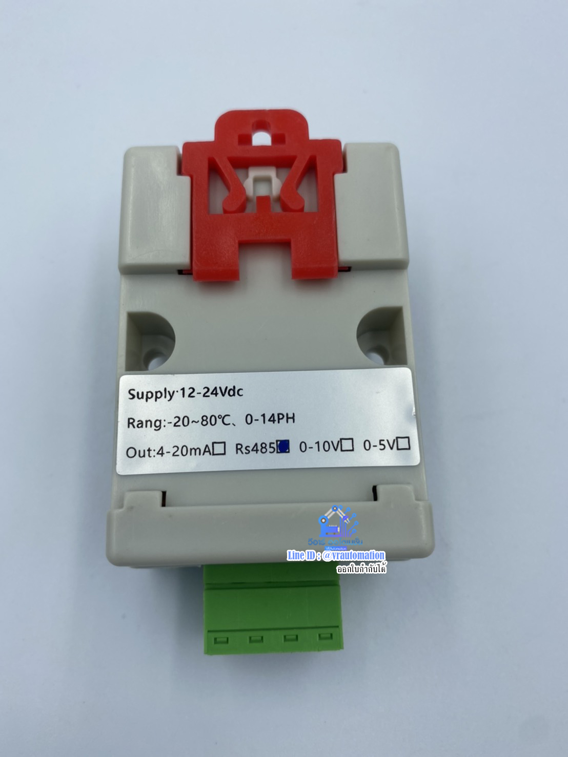 เซ็นเซอร์วัดค่า PH ในน้ำ และวัดอุณหภูมิ รอง RS-485 Modbus RTU